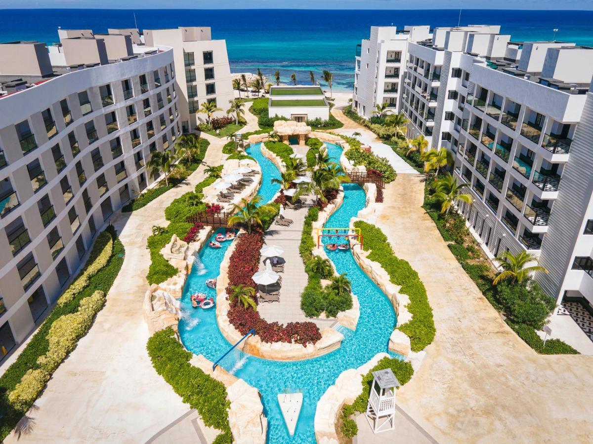 Ocean Eden Bay (Adults Only) Hotel Spring Rises Luaran gambar Aerial view of the resort