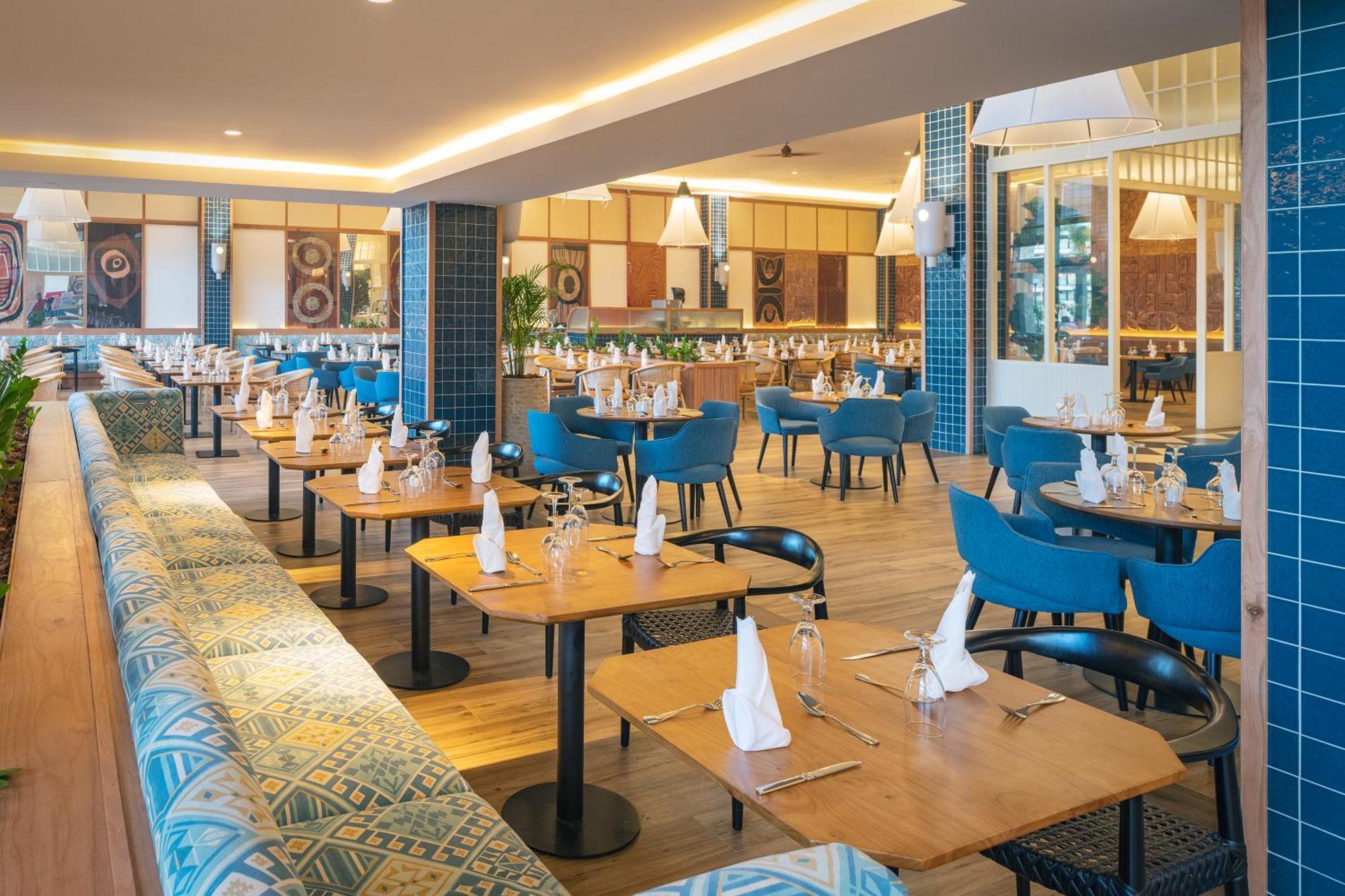 Ocean Eden Bay (Adults Only) Hotel Spring Rises Luaran gambar The restaurant